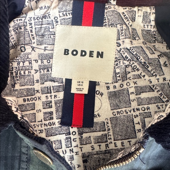 BODEN Raglan Wax Jacket - Picture 5 of 6